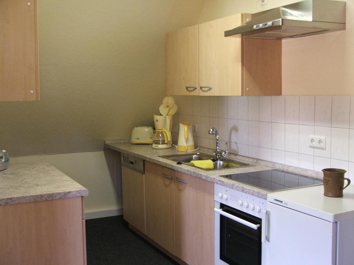 Ferienwohnung B Gaestehaus Muehlenstein Bad Sulze Buitenkant foto